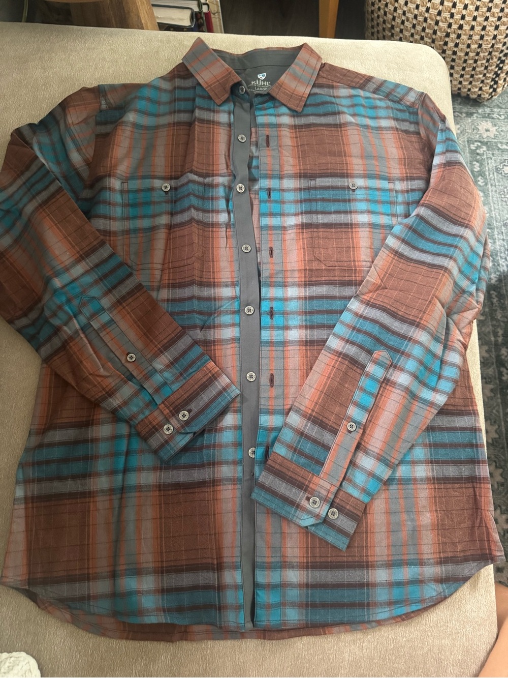 Men’s Kuhl fugitive flannel